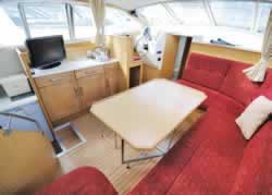 boat interior